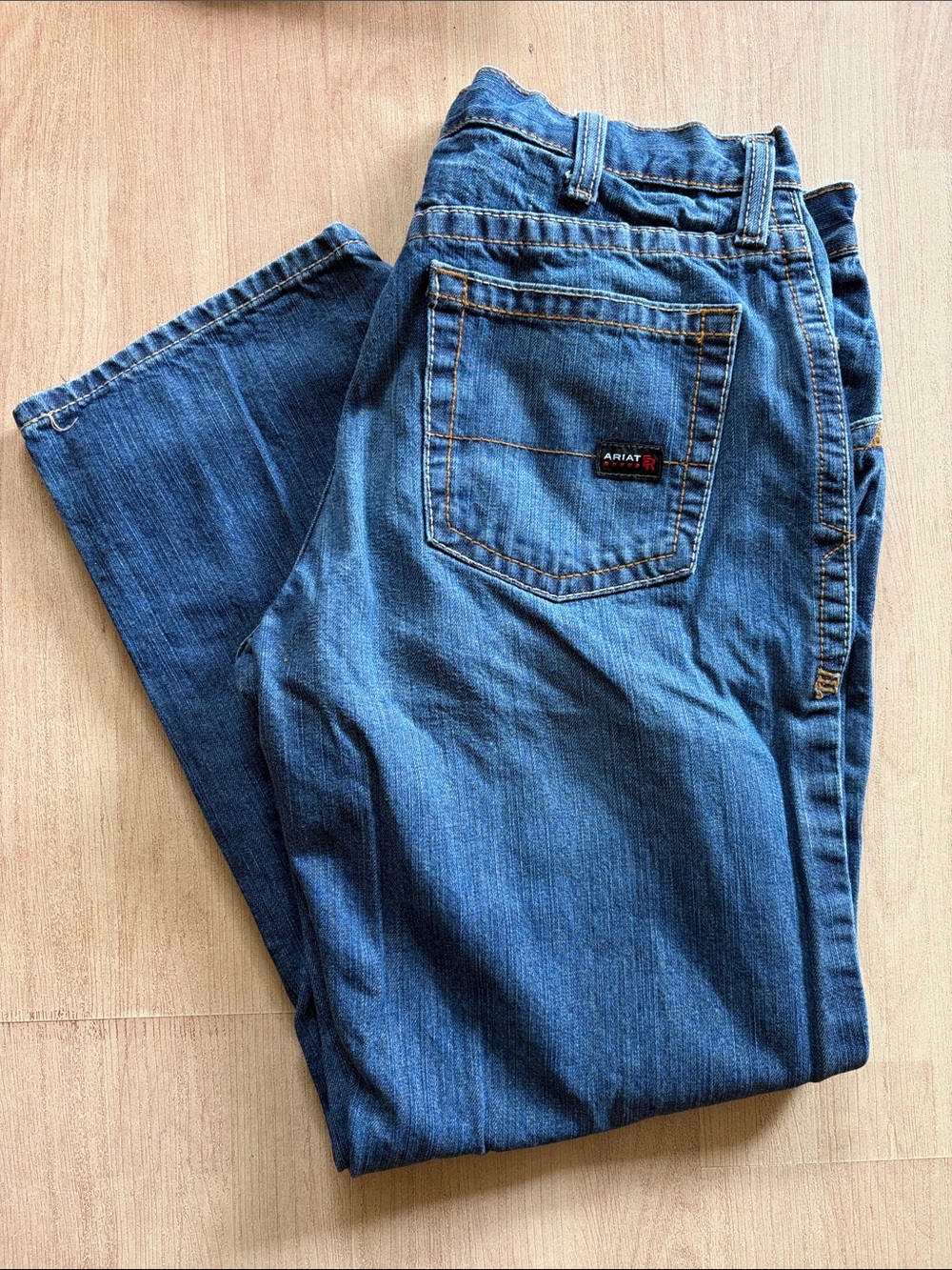 Ariat Men's FR M3 Straight Leg Jeans